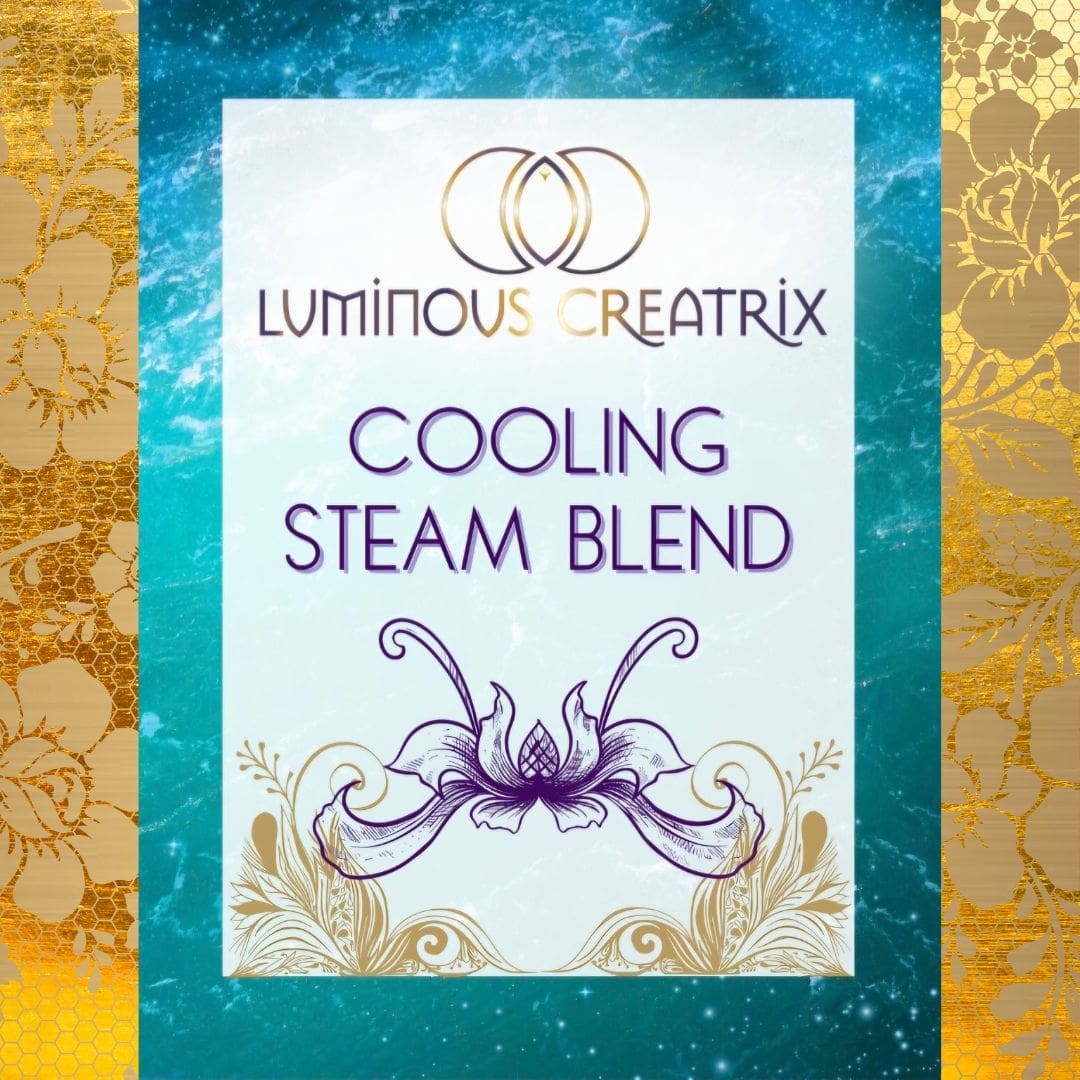 Organic Yoni Steam Herbs by Luminous Creatrix - Cooling Blend - North America